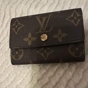 Louis Vuitton Small Porte Monnai   Monogram Coin/Card Wallet
